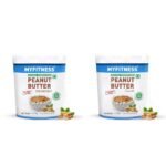 MYFITNESS All Natural Peanut Butter Crunchy 1.25kg & Smooth 1.25kg - Fast Shipping to USA & Canada