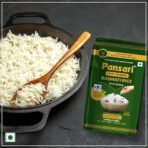Pansari Daily Basmati Rice 1 KG| Long Grain Aromatic Flavourful | Fortified Ideal for Daily Cooking | Perfect for Biryani Pulao Khichdi (1-Kg) - Fast Shipping to USA & Canada - Image 4