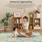 StarAndDaisy Baby Mats for Floor/Play Mat for Babies, Infants & Toddlers with Double Sided Water Proof/Baby Play Mat for Kids Reversible & Foldable Design (Giraffe & Traffic Print) - Fast Shipping to USA & Canada - Image 7