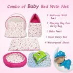 Infantbond Cotton Bedding Combo (Pack of 15, Pink Moon) ? Fast Shipping to USA & Canada - Image 3