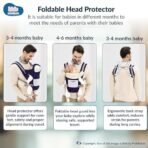 Kids Station Baby Carrier with 6 Carry Positions, Patented Design, Baby Carrier made up of Cotton, Designed for Indian Environment, Adjustable New-Born to Toddler Carrier, Max Weight Up to 15 Kgs (Blue, Cuddle Times) - Fast Shipping to USA & Canada - Image 7