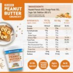 MYFITNESS Peanut Butter Orange Crunchy 510g - Protein, Flavored Spread, Healthy - Fast Shipping to USA & Canada - Image 3