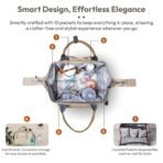 StarAndDaisy Baby Bag for Mother Travel/Maternity Bag with Multi-Compartments, Insulated Bottle Pockets, Waterproof ? Brown - Fast Shipping to USA & Canada - Image 4