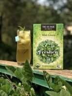 TE-A-ME Ice Mint Green Tea, 18 Bags | Sugar Free Iced Tea | 18 Pyramid Green Tea Bags | Diwali Gift - Fast Shipping to USA & Canada - Image 7