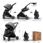 StarAndDaisy Multi-Purpose, Multi-Adjustment Stroller pram Travel Friendly, Broad seat & Bed Buggy for 0-36 Months (Coballe Graffiti) - Fast Shipping to USA & Canada - Image 7