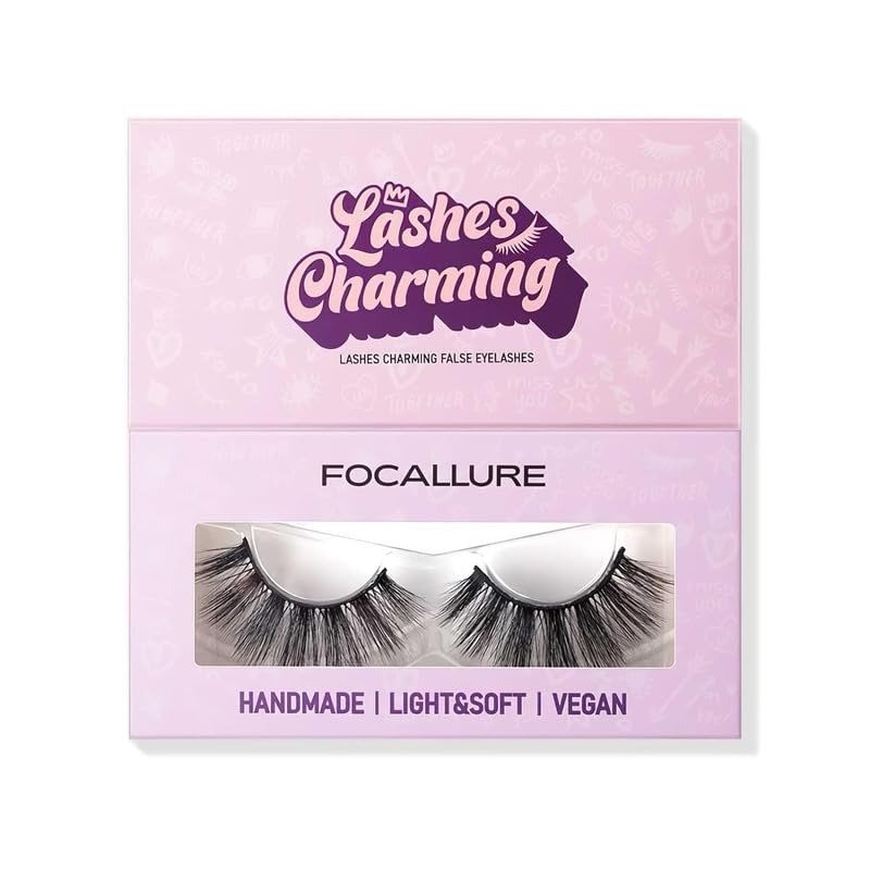 51XCnqKGYiL-1.jpg FOCALLURE Lashes Charming False Eyelash, Faux Mink Lashes, Extension Look Cat Eye Natural Lashes, Easy To Apply, Reusable, Cruelty-Free, Contact Lens Friendly, 1 Pair, 04 QUEEN - Fast Shipping to USA & Canada - Image 1