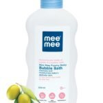 Mee Mee Gentle Baby Bubble Bath Liquid with Olive Extracts, 500ml - Fast Shipping to USA & Canada