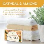 Yardley Oatmeal And Almond Bar Soap, 4.25 Ounce - Fast Shipping to USA & Canada - Image 3