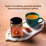 Orika Tea Gift Set | Includes Complimentary 4 Cups & 1 Wooden Spoon, 1 Premium Sugar-Free Kawah Tea Premix, 1 Idukki Bold Green Cardamom 25g, 1 Indian Chai Masala 70g | Perfect Winter Gift Box - Fast Shipping to USA & Canada - Image 6