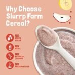 Slurrp Farm Ragi & Apple Cereal with No Sugar 200g & Slurrp Farm Sprouted Ragi Powder 250g - Fast Shipping to USA & Canada - Image 5