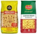 DiSano Pastalicious 100% Durum Wheat Fusilli Pasta, 1kg & Del Monte Food Craft Elbow Pasta, 1kg - Fast Shipping to USA & Canada - Image 2