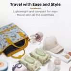 StarAndDaisy Baby Bag for Mothers Travel/Diaper Bags for Mom with Insulated Compartment/Diaper Bag for Mothers for Travel & Multiple Pockets, 12L Capacity- Dinosaur Print - Fast Shipping to USA & Canada - Image 3