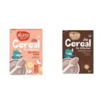 Slurrp Farm Ragi & Apple Cereal with No Sugar 200g & Slurrp Farm Sprouted Ragi Powder 250g - Fast Shipping to USA & Canada