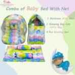 Infantbond Bed Combo with Net (Fullset Blue New Star) ? Fast Shipping to USA & Canada - Image 3