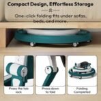 StarAndDaisy 360 Baby Walker 6-24 Months / 7 Level Height Adjustment Walker for Kids Boy and Girl with Switchable Food & Musical Toy Tray/Premium Baby Activity Walker - Blue - Fast Shipping to USA & Canada - Image 6