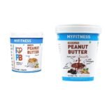 MYFITNESS Original PB Smooth 1250g & Chocolate PB Smooth 510g | Protein - Fast Shipping to USA & Canada