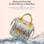 StarAndDaisy Bag for Mothers for Travel, Newborn Baby Diaper Bags with Insuleted Compartment & Multiple Pockets, 12 Liter Enhanced Capacity, Aesthetically Handcrafted with Love & Cuteness - Fast Shipping to USA & Canada - Image 7