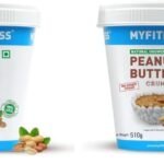 MYFITNESS All Natural Peanut Butter Crunchy 510g | High Protein | Unsweetened - Fast Shipping to USA & Canada