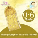 Infantbond Reversible Nest Mattress with Net (Yellow) ? Fast Shipping to USA & Canada - Image 5