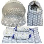 Infantbond Bed Combo with Net & Carry Bag (Sheep Gray) ? Fast Shipping to USA & Canada - Image 2