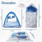 Infantbond All-in-One Bedding Essential Pack of 6 (Blue Moon) ? Fast Shipping to USA & Canada - Image 4