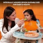 a baby cherry - Baby Bibs | Bib For Baby | Comfortable Soft, Durable, Easy Wipe, Waterproof, Adjustable Neckline Buttons - Fast Shipping to USA & Canada - Image 6