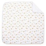 haus & kinder 100% Cotton Reversible Muslin Blanket for Newborn Baby Boy & Girl | Triple Layer Baby Blanket, Soft, Lightweight, Breathable | 0-3 Years | 120x120 cm ? Whimsical Woodland - Fast Shipping to USA & Canada - Image 5