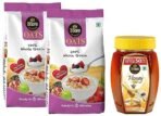 DISANO Oats, 100% Wholegrain, Pouch 2 Kg & Pure Honey, 500Gm - Fast Shipping to USA & Canada - Image 2
