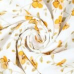 MOM'S HOME Organic Cotton Baby Muslin Swaddle | 100X100 cm | 0-12 Months | Pack of 1 | Bloom - Fast Shipping to USA & Canada - Image 3