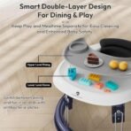 StarAndDaisy Walker for Kids 6 to 24 Months, Baby Walker Boy & Girl with 360? Rotational Wheels & Padded Seat, Foldable Walker for Kids for 1 Year with Adjustable Height - Fast Shipping to USA & Canada - Image 6