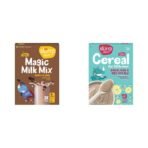 Slurrp Farm High Protein Chocolate Swirl Milk Mix 250g & Baby Cereal Ragi Rice and Banana with Milk 200g - Fast Shipping to USA & Canada
