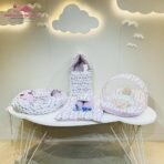 Infantbond Complete Bedding Set (Nest Cloud Lavender) ? Fast Shipping to USA & Canada - Image 3