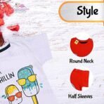 Infantbond Half-Sleeve T-Shirts Pack of 5 (18-24 M) ? Fast Shipping to USA & Canada - Image 4