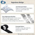 Kids Station Baby Carrier with 6 Carry Positions, Patented Design, Baby Carrier made up of Cotton, Designed for Indian Environment, Adjustable New-Born to Toddler Carrier, Max Weight Up to 15 Kgs (Blue, Cuddle Times) - Fast Shipping to USA & Canada - Image 6