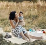 a baby cherry Cotton-Diaper Baby Products Caddy|Diaper Caddy Bag Organizer Large Capacity(40 * 28 * 20Cm)|Nursery Storage Bin And Car Organizer For Diapers And Wipes(Brown) - Fast Shipping to USA & Canada - Image 6