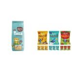 Slurrp Farm No Maida Mini Fusilli Pasta 400g & Slurrp Farm Healthy Snacks for Kids 12x20g packs - Fast Shipping to USA & Canada