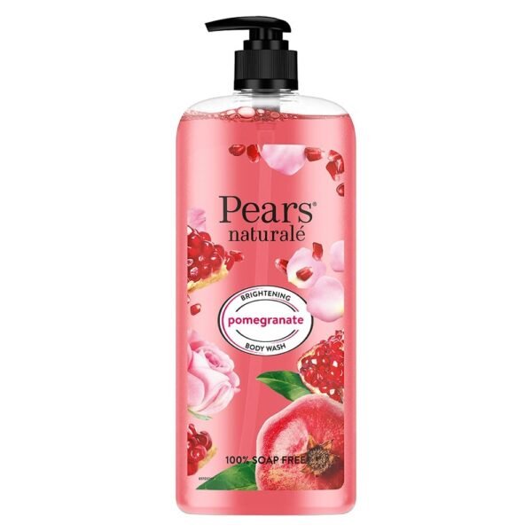 Pears Naturale Brightening Pomegranate Bodywash With Glycerine|| Paraben Free|| Soap Free|| Eco Friendly|| Dermatologically Tested|| 750 ml - Fast Shipping to USA & Canada