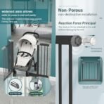 StarAndDaisy Baby Safety Gate/Safety Gate for Kids Home with Two Way Auto Close, No Dril Requried/Staircase Gate Baby Safety Retractable Door with Adjustable Linkage Lock. (Black 83-97CM) - Fast Shipping to USA & Canada - Image 4