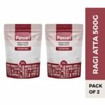 Pansari 100% Natural Ragi Atta 1-Kg ? Gluten-Free Ragi Flour| High in Protein, Low Calories, Good for Digestion, Heart Health & Diabetes - Fast Shipping to USA & Canada - Image 4