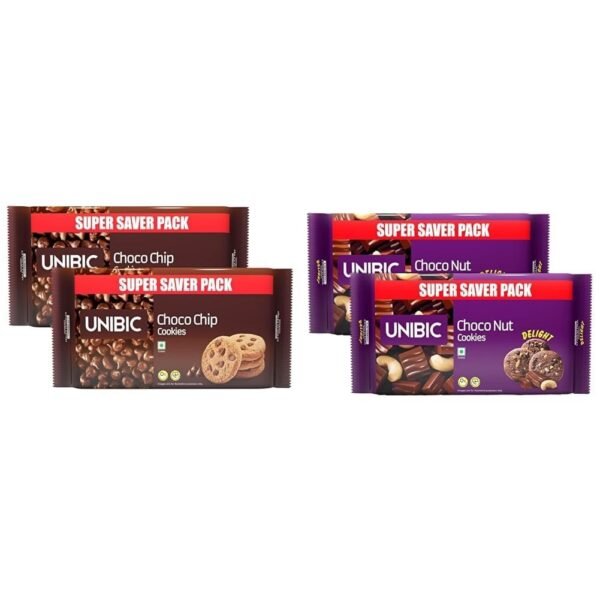 Unibic Choco Chip Cookies|Rich in Chocolate| 1kgUnibic Choco Nut Cookie I Chocolate Cookies I Premium Chocolate & Nuts I 1 Kg - Fast Shipping to USA & Canada
