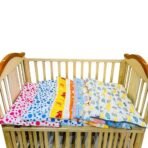 Infantbond Cotton Baby Bed Godari (Pack of 5, Multi2) ? Fast Shipping to USA & Canada - Image 2