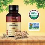 TATA 1mg Tejasya Ashwagandha KSM-66 - 60 Caps - Fast Shipping to USA & Canada - Image 7