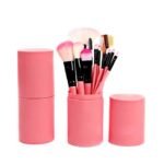 Focallure Professional 12Pcs Makeup Brush Set with Storage Box (Pink) - Fast Shipping to USA & Canada