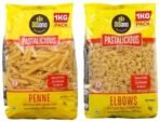 Disano Pastalicious 100% Durum Wheat Macroni Pasta, Elbow, 1Kg & Pastalicious 100% Durum Wheat Penne Pasta, 1Kg - Fast Shipping to USA & Canada - Image 2