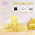 Infantbond Reversible Nest Mattress with Net (Yellow) ? Fast Shipping to USA & Canada - Image 6