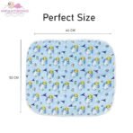 Infantbond Waterproof PVC Baby Bed Protector (Multicolor) ? Fast Shipping to USA & Canada - Image 5