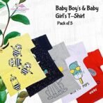 Infantbond Half-Sleeve T-Shirts Pack of 5 (18-24 M) ? Fast Shipping to USA & Canada - Image 7