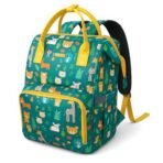 StarAndDaisy Diaper Bag for Mothers for Travel/Diaper Bags for Mom with Multiple Pockets, Baby Bag for Mother Travel 26L Capacity with 3 Double Insulated Pockets- Jungle Print - Fast Shipping to USA & Canada - Image 2