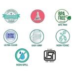 1st Step 2 oz/60 ml BPA Free Feeding Bottle (8 oz/250 ml, Blue, 1) - Fast Shipping to USA & Canada - Image 3