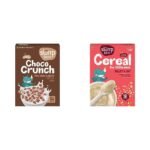 Slurrp Farm Choco Crunch Chocolate Cereal 400g & Slurrp Farm Porridge Millet And Oats Powder 250G - Fast Shipping to USA & Canada